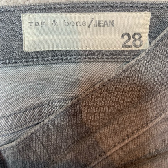 Rag & Bone Grey Buxton The Skinny Jeans size 28 - Picture 2 of 12